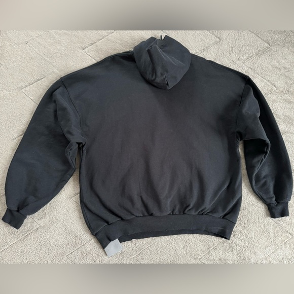 BALENCIAGA Gender Inclusive Oversized Distressed Balenciaga.com Hoodie - Picture 7 of 11